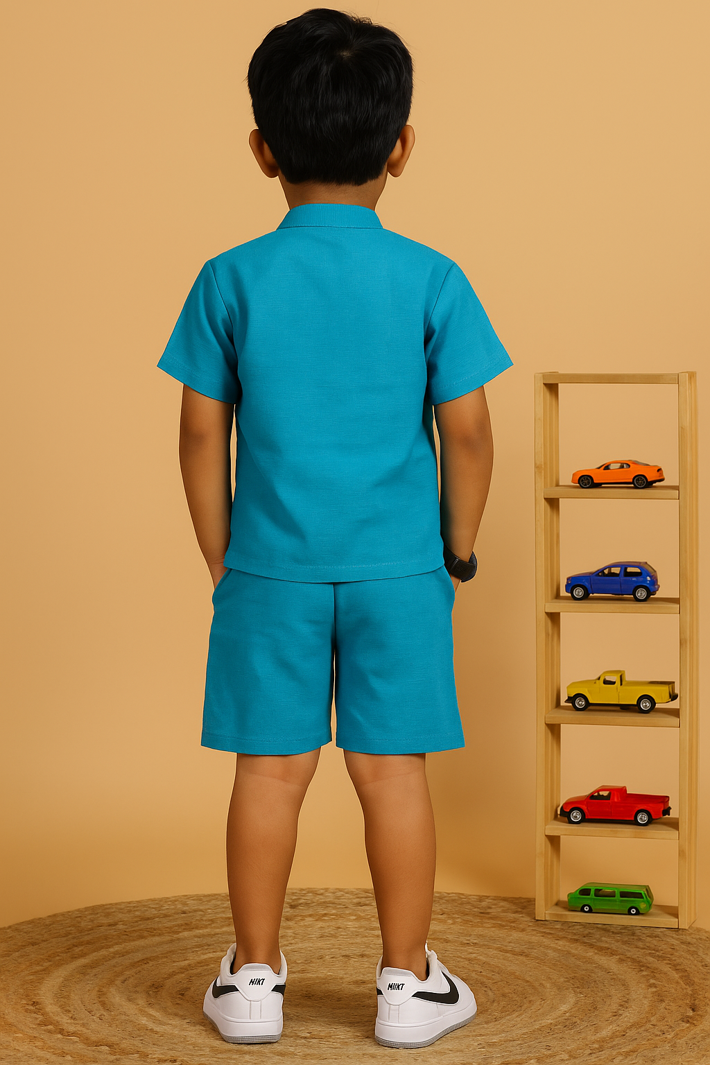 Aqua Star 100% Cotton Short Set
