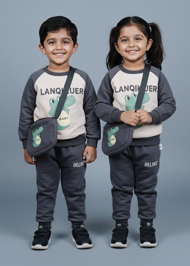 Unisex Croc Sweatshirt & Jogger Set