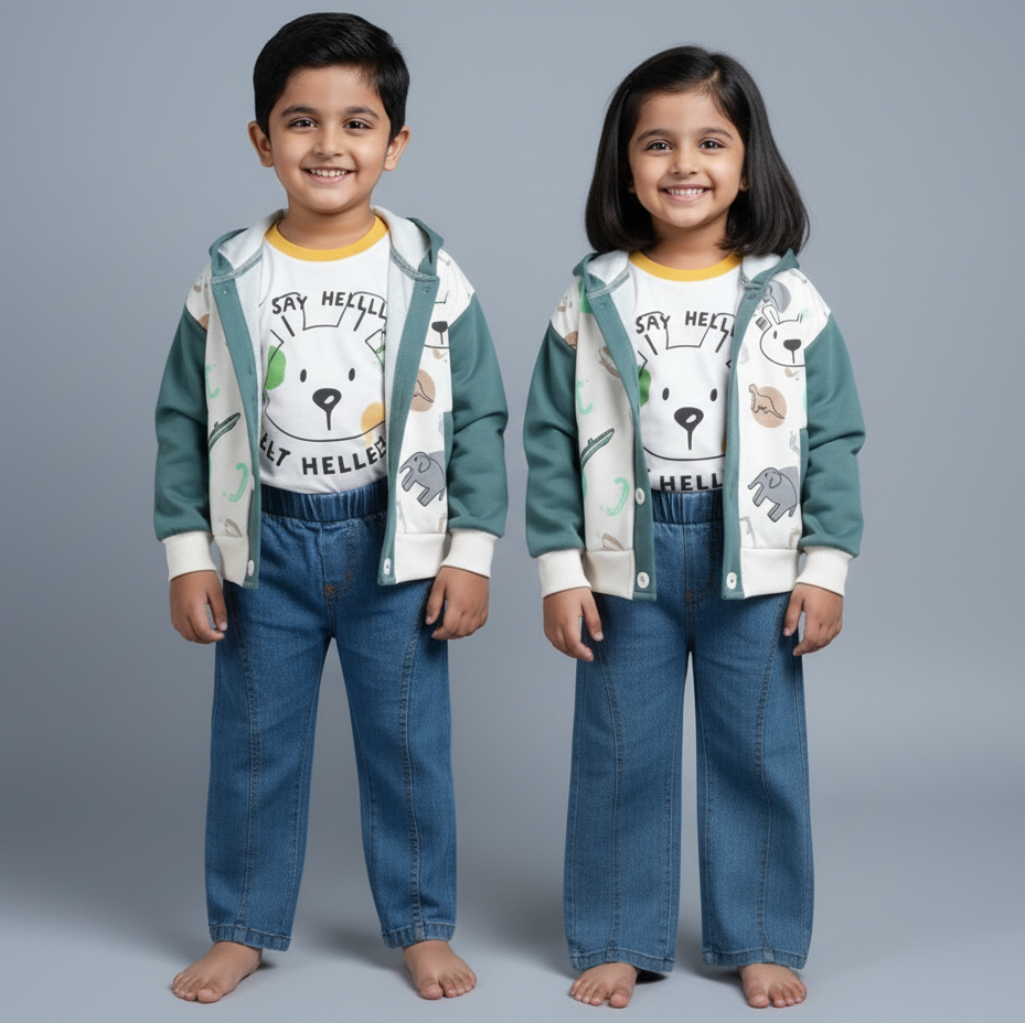 Unisex Teddy 3-Piece Set