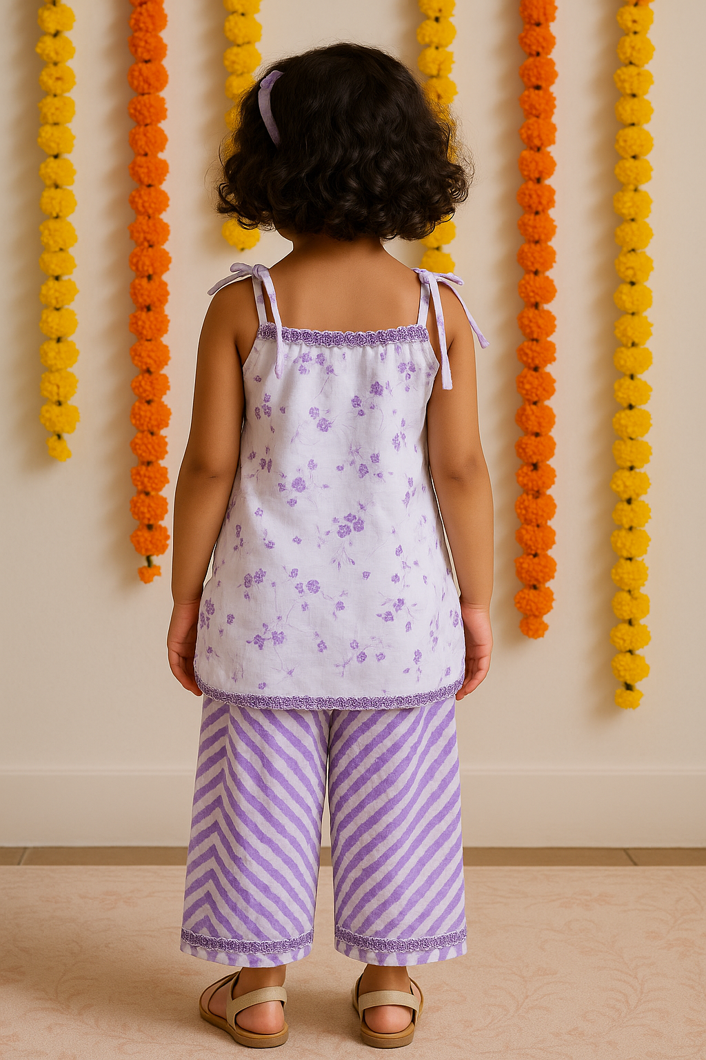 Lavender Blossom Cotton Co-ord Set