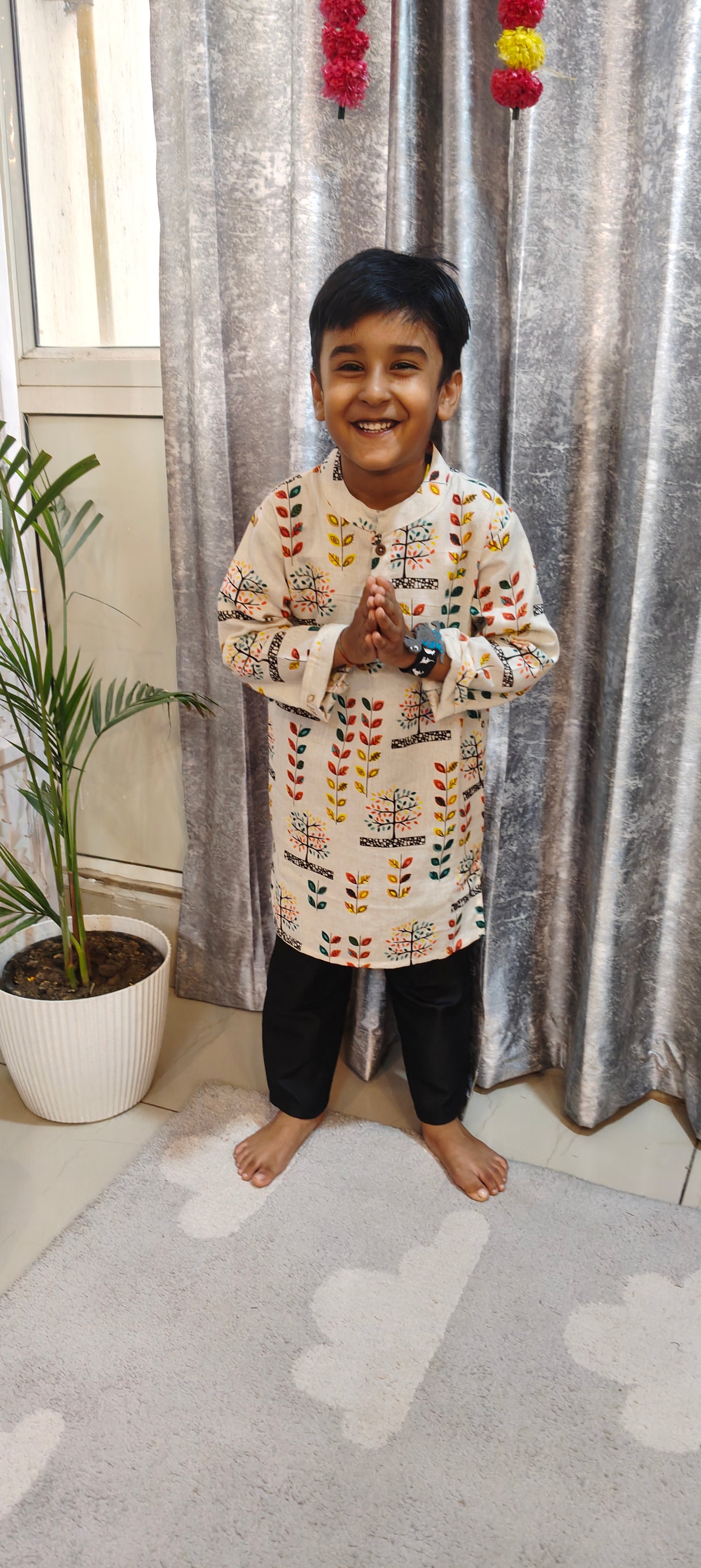 Ethnic Charm Printed Kurta Set