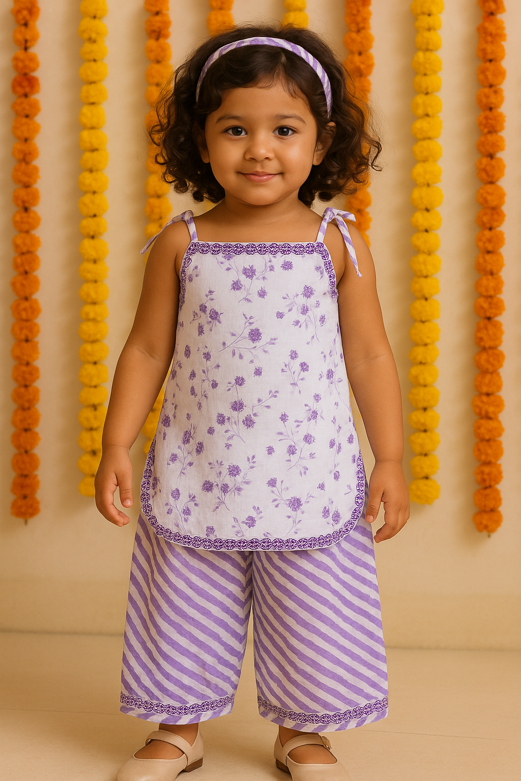 Lavender Blossom Cotton Co-ord Set