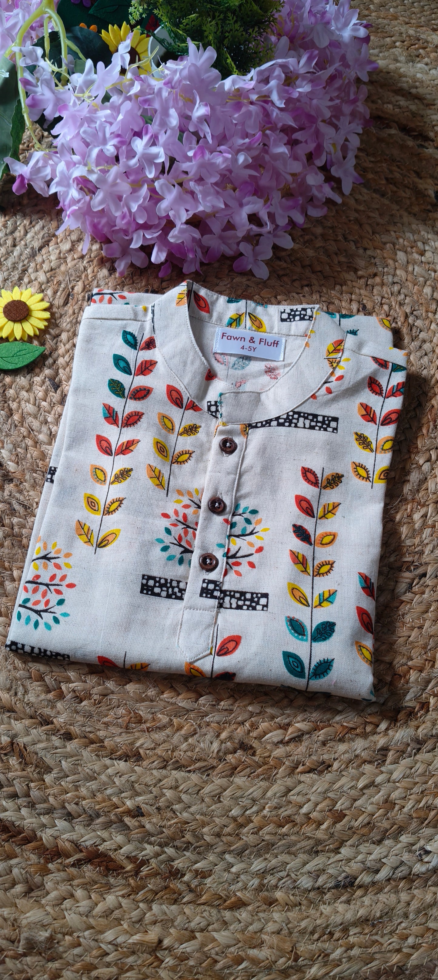 Ethnic Charm Printed Kurta Set