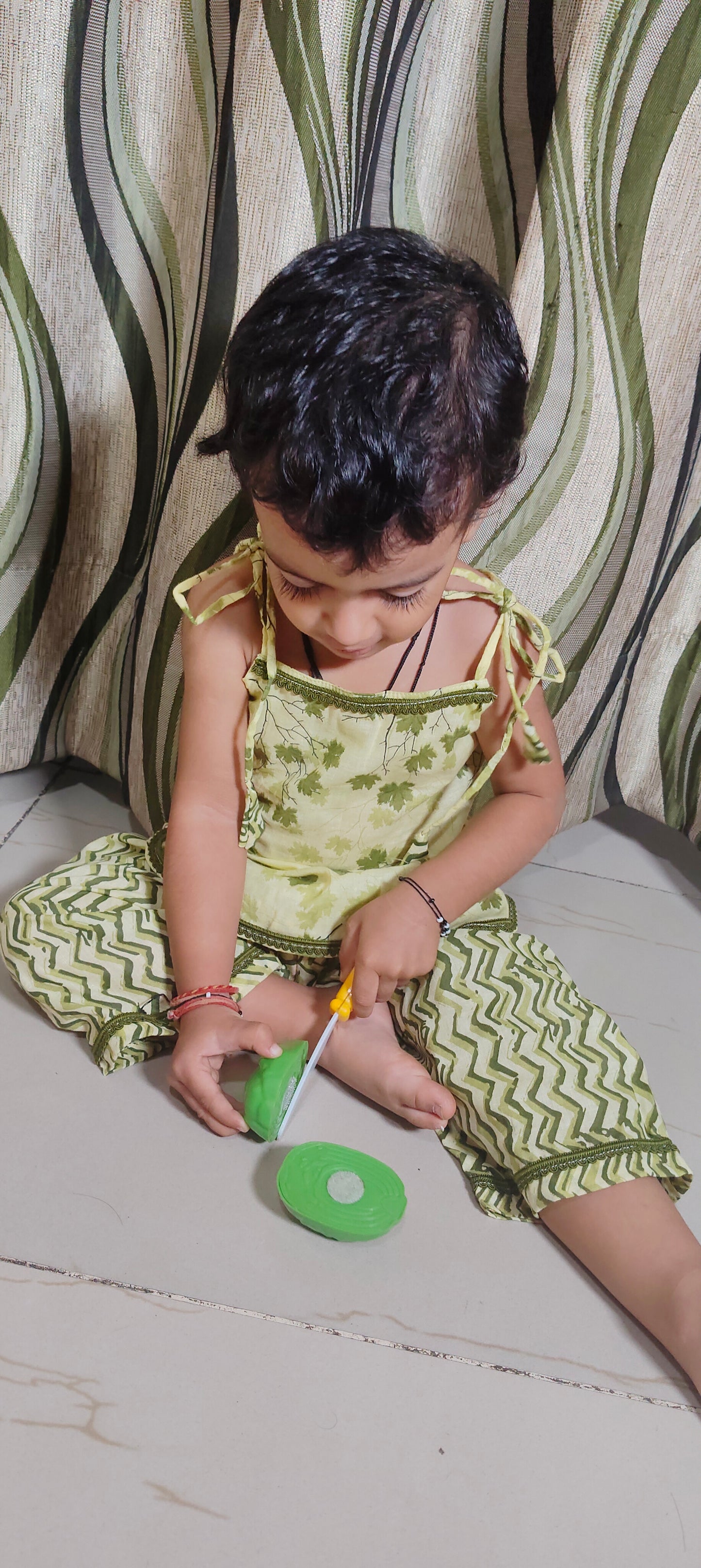 Neem Leaf Ethnic Co-ord Set