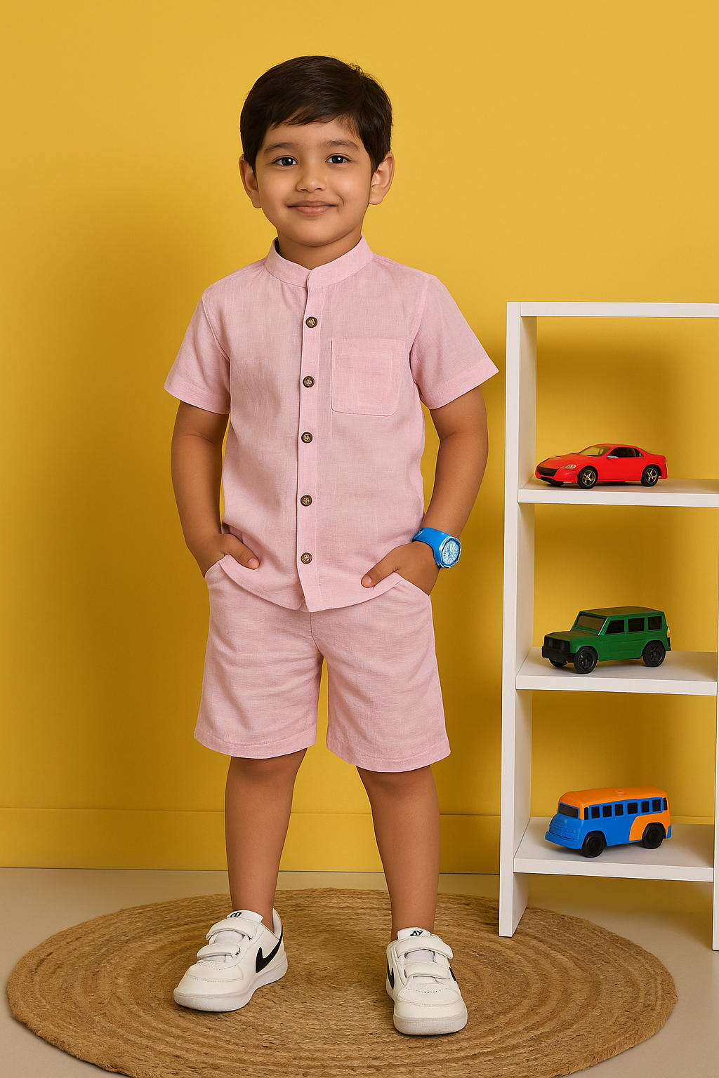 Pastel Prince 100% Cotton Short Set