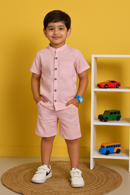 Pastel Prince 100% Cotton Short Set