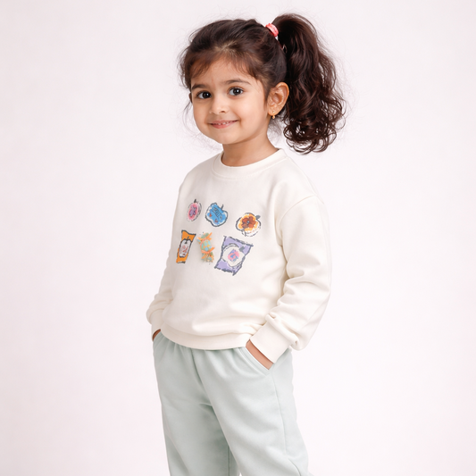 Unisex Snack Time Co-Ord Set – Sea Green