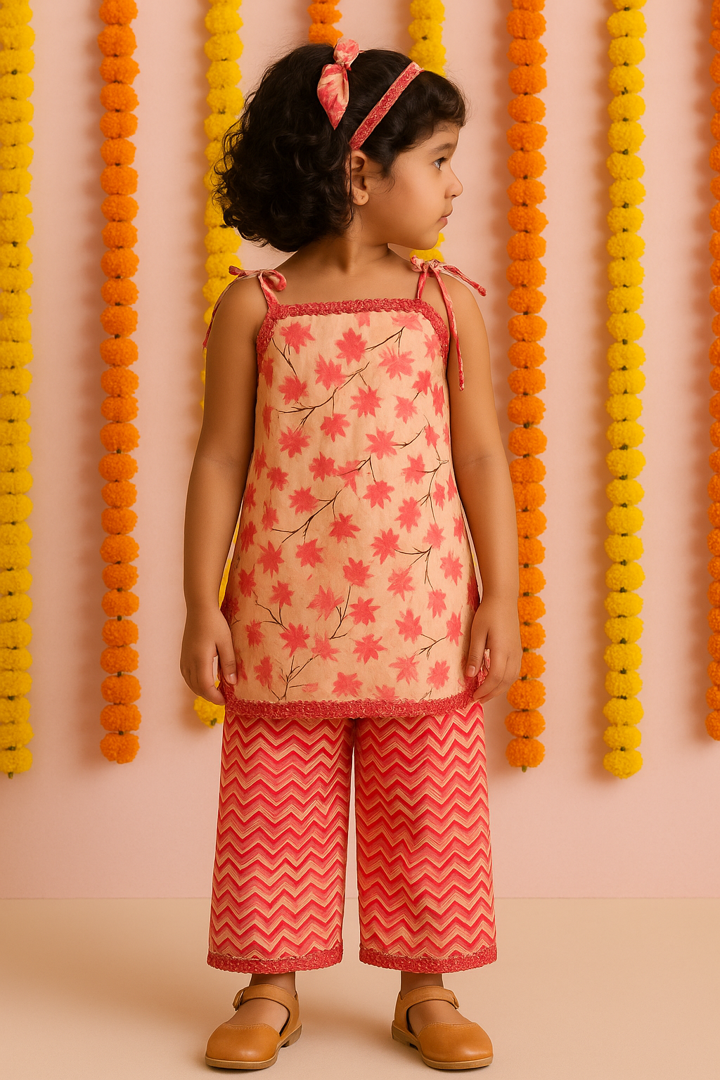 Blush Bloosom Cotton Co-ord Set