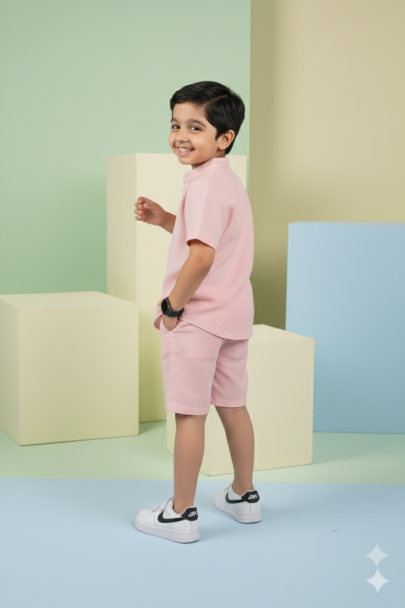 Pastel Prince 100% Cotton Short Set