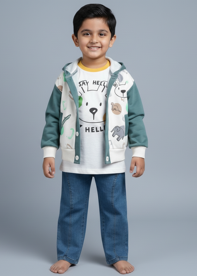 Unisex Teddy 3-Piece Set