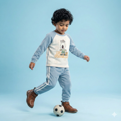 Football Buddy blue set - Unisex