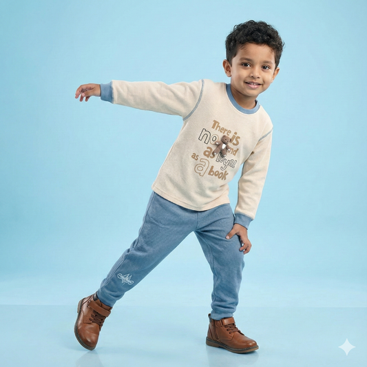 Book Buddy blue set - Unisex