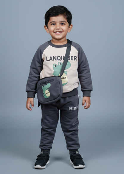 Unisex Croc Sweatshirt & Jogger Set