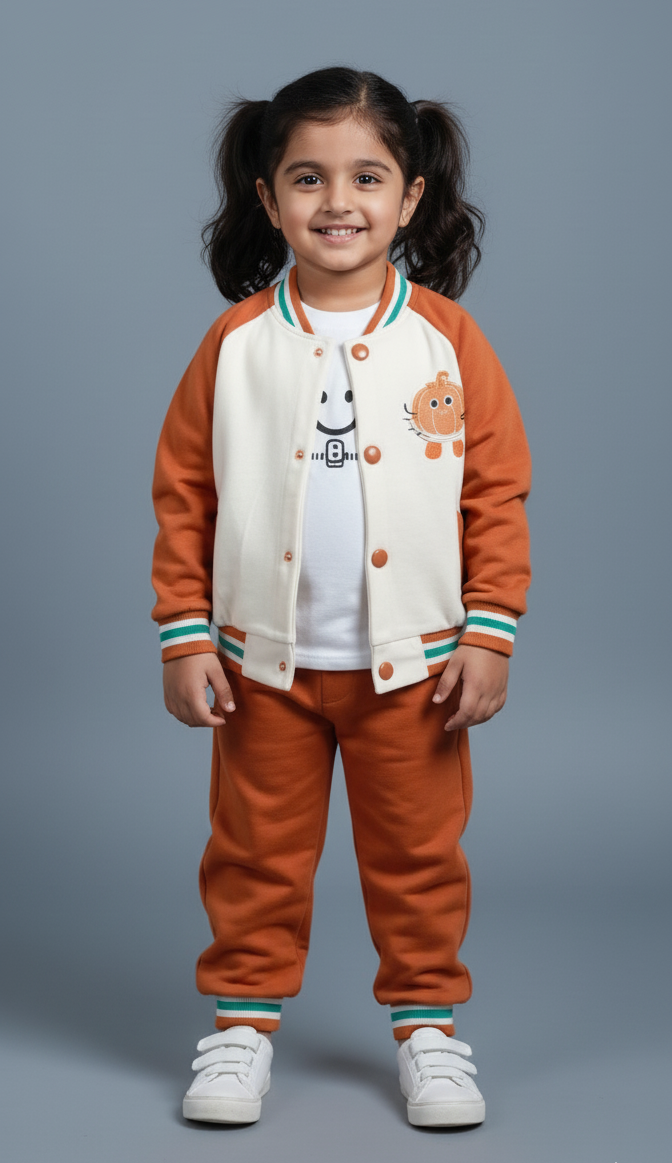 Unisex Pumpkin 3-Piece Set