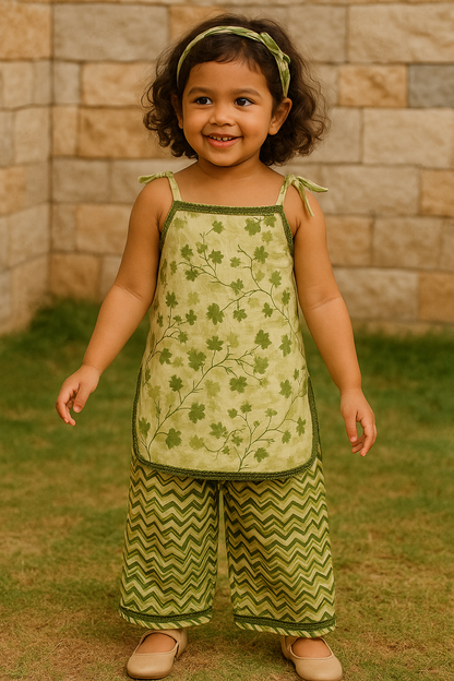 Neem Leaf Ethnic Co-ord Set