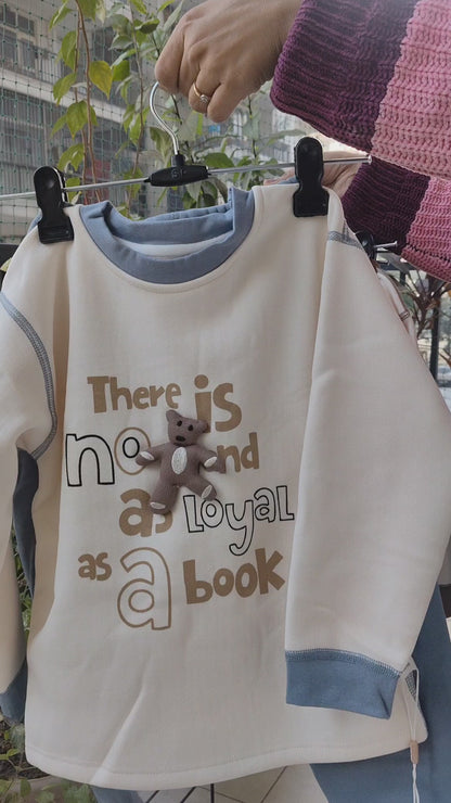 Book Buddy blue set - Unisex