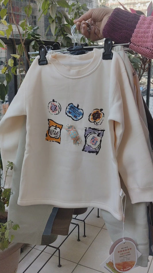 Unisex Snack Time Co-Ord Set – Sea Green